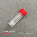 Spécimen Storage Cryovials 5 ml de laboratoire Utilisation